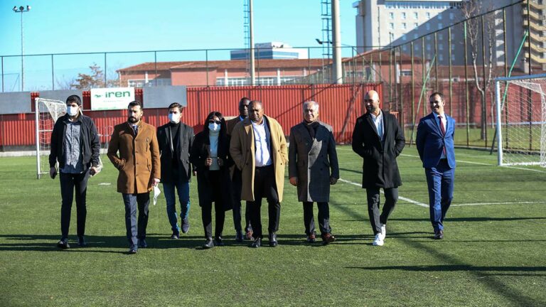 Gine Bissau Futbol Federasyonundan Gençlerbirliği'ne ziyaret